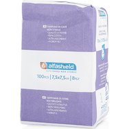 AlfaShield Gauze Swabs Non Sterile 7.5cm x 7.5cm 8ply 100 бр - Нестерилни марлени компреси AlfaShield Gauze Swabs Non Sterile 7.5cm x 7.5cm 8ply 100 бр - Нестерилни марлени компреси
