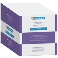 AlfaShield Non-Woven Swabs Non Sterile 10x10cm 4ply 100 бр - Подложките не са стерилни