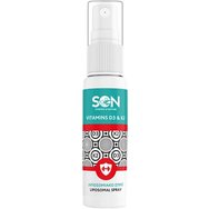 Son Vitamin D3 & K2 Liposomal Spray 30ml - Липозомна хранителна добавка с витамин D3 и K2 за добро здраве на костите, укрепване на имунната и хематопоетичната система под формата на спрей с вкус на череша и ванилия