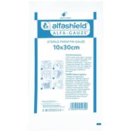 AlfaShield Alfa Gauze Sterile Paraffin 10x30 10 Τεμάχια AlfaShield Alfa Gauze Sterile Paraffin 10x30 10 Τεμάχια