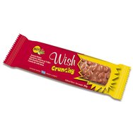 Wish Crunchy Bar Хрупкави зърнени блокчета с млечен шоколад и стевия 35g