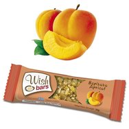 Wish Bars Nuts & Apricot Хранителен бар без захар с ядки и кайсии 30g