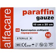 Alfacare Paraffin Gauze 10cm x 20cm 10 бр код 30540071 - Тампони, импрегнирани с парафин Alfacare Paraffin Gauze 10cm x 20cm 10 бр код 30540071 - Тампони, импрегнирани с парафин