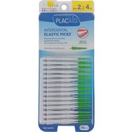 Plac Aid Interdental Elastic Picks Size 2 (0.8 mm) - 4 (1.2 mm) 30 бр