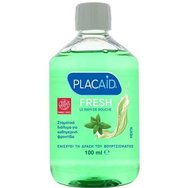 Plac Aid Fresh Mint Mouthwash 100ml - Travel Size - Ежедневна вода за уста против плака за свеж дъх с вкус на мента Plac Aid Fresh Mint Mouthwash 100ml - Travel Size - Ежедневна вода за уста против плака за свеж дъх с вкус на мента