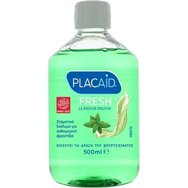 Plac Aid Fresh Mint Mouthwash 500ml - Ежедневна вода за уста против плака за свеж дъх с вкус на мента Plac Aid Fresh Mint Mouthwash 500ml - Ежедневна вода за уста против плака за свеж дъх с вкус на мента