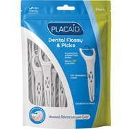 Plac Aid Dental Flossy & Picks 24 броя - 