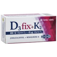 Uni-Pharma D3 Fix 800iu + K2 45μg 60caps Uni-Pharma D3 Fix 800iu + K2 45μg 60caps
