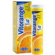 Uni-Pharma Vitorange Vitamin C 1g Orange 20 ефервесцентни таблетки - 