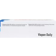 Viogenesis Viopon Daily Хранителна добавка с формула от алфа-липоева киселина, нуклеозиди & витамини от B комплекс за добрата функция на нервната система & нормална психологична функция 60veg.caps Viogenesis Viopon Daily Хранителна добавка с формула от алфа-липоева киселина, нуклеозиди & витамини от B комплекс за добрата функция на нервната система & нормална психологична функция 60veg.caps