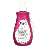 Veet Pure Cream Депилиращ крем за крака & тяло, подходящ за чувствителна кожа 400ml