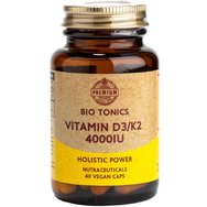 Bio Tonics Vitamin D3 4000IU & K2 90μg 40veg.caps
