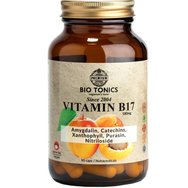 Bio Tonics Vitamin B17 180mg 90caps - Хранителна добавка с екстракт от кайсия, богата на амигдалин (витамин B17) с много силни антиоксидантни свойства срещу свободните радикали