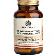 Bio Tonics Ashwagandha & Root Saffron Extract 60caps Bio Tonics Ashwagandha & Root Saffron Extract 60caps