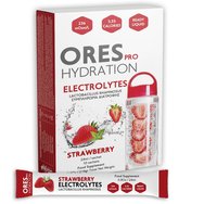 Eifron Ores Pro Hydration Electrolytes Strawberry 10 Sachets - Хранителна добавка за хидратация на тялото с вкус на ягода Eifron Ores Pro Hydration Electrolytes Strawberry 10 Sachets - Хранителна добавка за хидратация на тялото с вкус на ягода