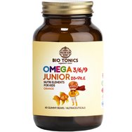 Bio Tonics Junior Omega 3/6/9 with Vitamin D3 & E 60 желета