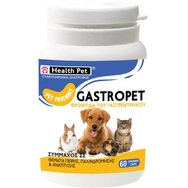 Health Pet Gastropet 60caps - Хранителна добавка за домашни любимци с пробиотични щамове за гладка чревна функция срещу рефлукс и храносмилателни проблеми Health Pet Gastropet 60caps - Хранителна добавка за домашни любимци с пробиотични щамове за гладка чревна функция срещу рефлукс и храносмилателни проблеми