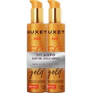 Nuxe Promo Spf50 Sun Oil Gold 300ml (2x150ml) Nuxe Promo Spf50 Sun Oil Gold 300ml (2x150ml)