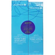 Helenvita PROMO PACK Anti-Hair Loss Tonic Lotion Лосион за тонизиране на коса 100мл и подарък Tonic Men Shampoo 200ml Helenvita PROMO PACK Anti-Hair Loss Tonic Lotion Лосион за тонизиране на коса 100мл и подарък Tonic Men Shampoo 200ml