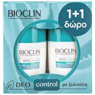 Bioclin Deo Control Roll on Дезодорант с приятен аромат, идеален за лечение на хиперхидроза  2x50ml Bioclin Deo Control Roll on Дезодорант с приятен аромат, идеален за лечение на хиперхидроза  2x50ml