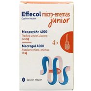 Effecol Micro-Enemas Junior Macrogol 4000, 4x6g - Микроклизма за деца Effecol Micro-Enemas Junior Macrogol 4000, 4x6g - Микроклизма за деца
