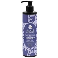 Aloe Colors Root Revival Anti-Hair Loss Shampoo 300ml - Шампоан за обем и сила, срещу косопад, с помпа Aloe Colors Root Revival Anti-Hair Loss Shampoo 300ml - Шампоан за обем и сила, срещу косопад, с помпа