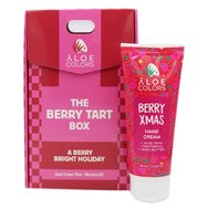 Aloe Colors Promo The Berry Tart Box A Berry Bright Holiday Hand Cream 75ml & Подарък Mystery Gift - Хидратиращ крем за ръце с аромат на червени плодове за жизненост и сладка мекота