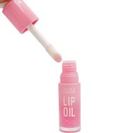 Aloe Colors Candy Drop Lip Oil Хидратиращо и подхранващо масло за устни с вкус на ванилия и кокос и розов естествен цвят 10ml Pink
