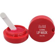 Aloe Colors Glowing Cherry Pop Lip Mask Озаряваща и ревитализираща маска за устни с вкус на череша и естествен червен цвят 10ml Red Aloe Colors Glowing Cherry Pop Lip Mask Озаряваща и ревитализираща маска за устни с вкус на череша и естествен червен цвят 10ml Red