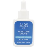Aloe Colors Moisture Drops Hyalouronic Acid Face Serum Интензивно хидратиращ серум за лице за подобряване на еластичността на кожата 50ml