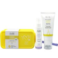 Aloe Colors Promo Anti-Cellulite Active Scrub 150ml & Подарък Hair & Body Mist 100ml & несесер 1 брой - Активен ексфолиант за тяло за тонизиране & подобряване вида на портокалова кожа & Mist за коса & тяло със свеж & неустоим аромат
