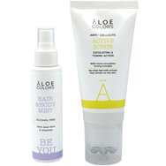 Aloe Colors Promo Anti-Cellulite Active Scrub 150ml & Подарък Hair & Body Mist 100ml & несесер 1 брой Aloe Colors Promo Anti-Cellulite Active Scrub 150ml & Подарък Hair & Body Mist 100ml & несесер 1 брой
