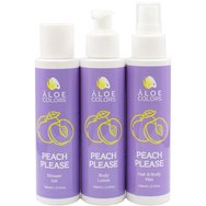 Aloe Colors Promo Peach Please Shower Gel 100ml & Body Lotion 100ml & Hair & Body Mist & Подарък несесер 1 брой Aloe Colors Promo Peach Please Shower Gel 100ml & Body Lotion 100ml & Hair & Body Mist & Подарък несесер 1 брой
