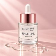 Aloe Colors x Aurora Spiritual Hair Elixir Leave-in Treatment с 4 ценни масла за копринена мекота, гладка текстура & ослепителен блясък, който се грижи за дължините & краищата 30ml Aloe Colors x Aurora Spiritual Hair Elixir Leave-in Treatment с 4 ценни масла за копринена мекота, гладка текстура & ослепителен блясък, който се грижи за дължините & краищата 30ml