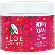 Aloe Colors Berry Xmas Body Butter 200ml - Хидратиращ лосион за тяло с аромат на горски плодове