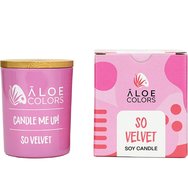 Aloe Colors So Velvet Scented Soy Candle 150g
