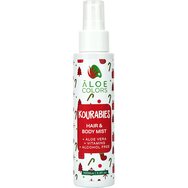 Aloe Colors Kourabies Hair & Body Mist 100ml - Хидратиращ спрей за тяло и коса с аромат на Courabié