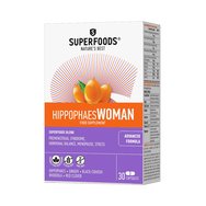 Superfoods Hippophaes Woman Хранителна добавка за енергия и здрави коса, нокти и кожа, 30 капсули Superfoods Hippophaes Woman Хранителна добавка за енергия и здрави коса, нокти и кожа, 30 капсули