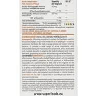 Superfoods Ashwagandha x2 Extracts 50caps