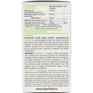 Superfoods S Berberine Plus Хранителна добавка с берберин за регулиране на глюкозата, подкрепа на метаболизма & ефективно управление на теглото 90caps
