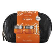 Helenvita PROMO PACK Anti-Wrinkle Day Cream Spf25, 50ml & Anti-Wrinkle Night Cream 50ml & Lifting Ampoule 2ml & Подарък тоалетни принадлежности - Дневен крем против бръчки със слънцезащитен фактор, Нощен крем против бръчки за нормална, смесена кожа и интензивно лице, Грижа за шията за незабавно стягане Helenvita PROMO PACK Anti-Wrinkle Day Cream Spf25, 50ml & Anti-Wrinkle Night Cream 50ml & Lifting Ampoule 2ml & Подарък тоалетни принадлежности - Дневен крем против бръчки със слънцезащитен фактор, Нощен крем против бръчки за нормална, смесена кожа и интензивно лице, Грижа за шията за незабавно стягане