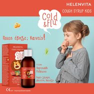 Helenvita Cold & Flu Kids Cough Syrup 120ml Helenvita Cold & Flu Kids Cough Syrup 120ml