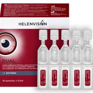 Helenvision Dual Eye Drops Стерилен разтвор с ектоин в еднодозови ампули за лечение на възпалителни състояния на окото & роговицата 10ml (20x0,5ml) Helenvision Dual Eye Drops Стерилен разтвор с ектоин в еднодозови ампули за лечение на възпалителни състояния на окото & роговицата 10ml (20x0,5ml)