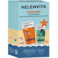 Helenvita Promo Kids Sun Care Spf50 Face & Body Lotion 150ml & Подарък Dino Styling Gel 100ml & Несесер 1 Брой