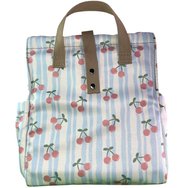 The Lunch Bags Kids Изотермична чанта за храна с дръжка и дизайн с черешки 1 брой Код LB1686 - Cherry Stripe The Lunch Bags Kids Изотермична чанта за храна с дръжка и дизайн с черешки 1 брой Код LB1686 - Cherry Stripe