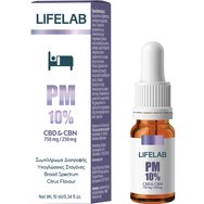 Lifelab PM+ 10% CBD 750mg & CBN 250mg 10ml Lifelab PM+ 10% CBD 750mg & CBN 250mg 10ml