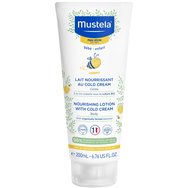 Mustela Nourishing Lotion With Cold Body Cream 200ml - Бебешко & Детско Мляко за Тяло за Суха Кожа с Био Пчелен Восък