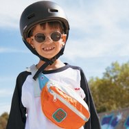 Kietla Kids Pop 4-7 Years Код POP4SUNCRISTALCAR Sunglasses, 1 брой - Cristal / Carrot Kietla Kids Pop 4-7 Years Код POP4SUNCRISTALCAR Sunglasses, 1 брой - Cristal / Carrot