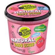 Organic Shop Lychee Bubble Gum Skin Super Good Natural Body Scrub Хидратиращ ексфолиращ скраб за тяло с аромат на любимата детска дъвка балон 360ml Organic Shop Lychee Bubble Gum Skin Super Good Natural Body Scrub Хидратиращ ексфолиращ скраб за тяло с аромат на любимата детска дъвка балон 360ml