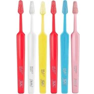 TePe Select Soft Toothbrush 6 броя - Multicolor 38 - Меки четки за зъби с конусовидна глава за ефективно почистване